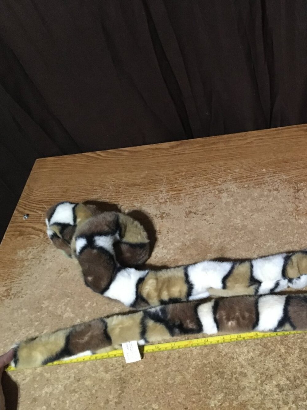 VINTAGE FIESTA PLUSH 73' 2ASST BOA CONSTRICTOR SNAKE A40197 - Picture 8 of 9